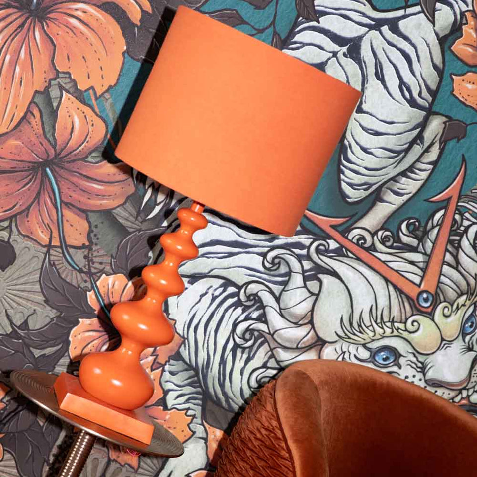 When Orange is King - stolová lampa
