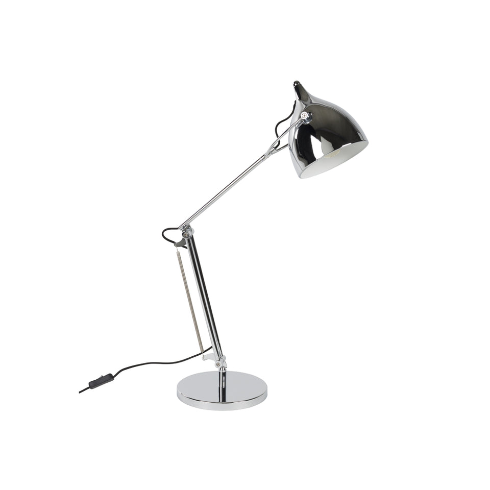 Reader - stolová lampa chrómovaná