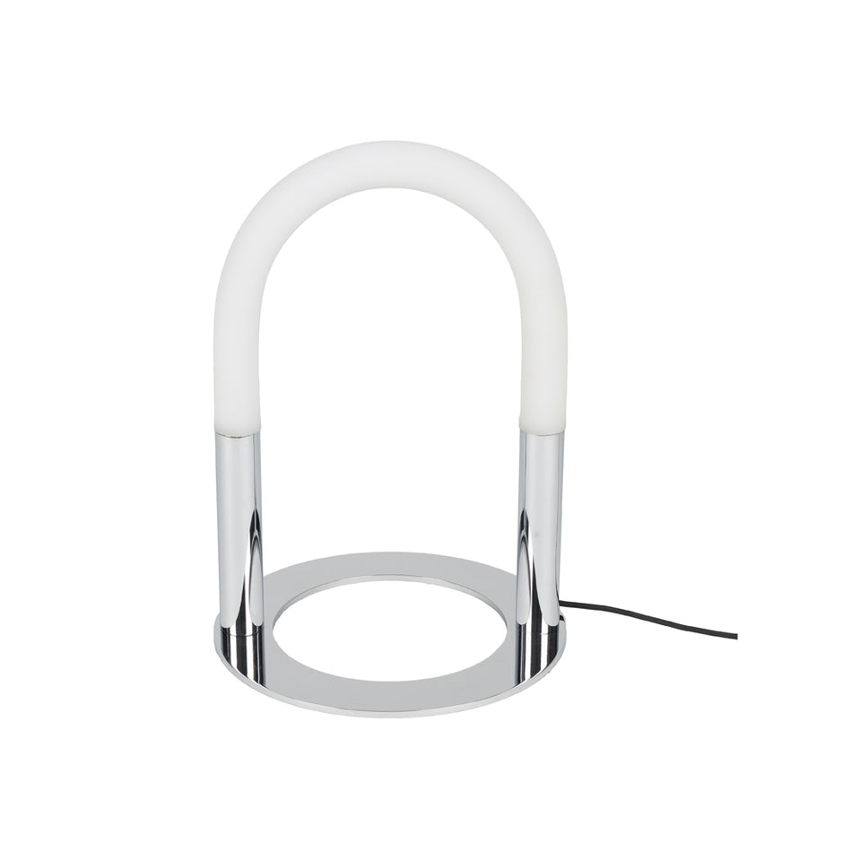 Arch - chrómová stolová lampa