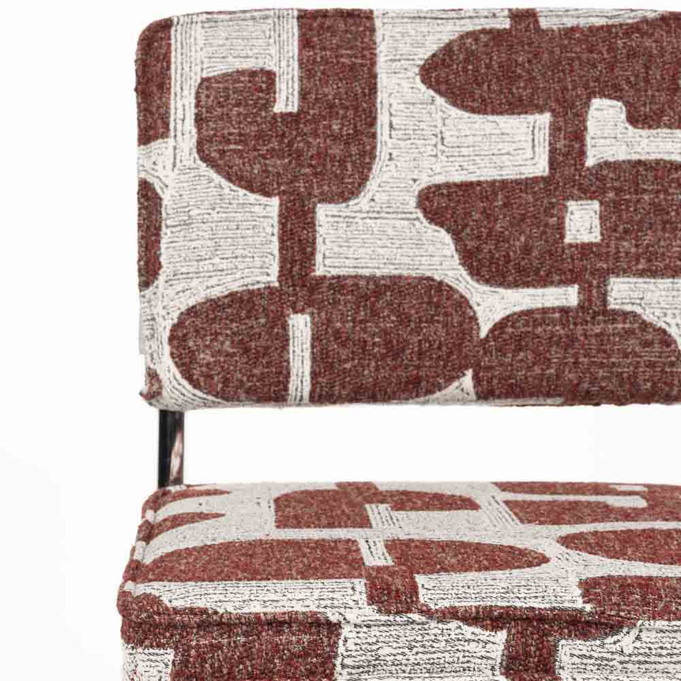 Ridge Kink Deco - stolička bez opierok