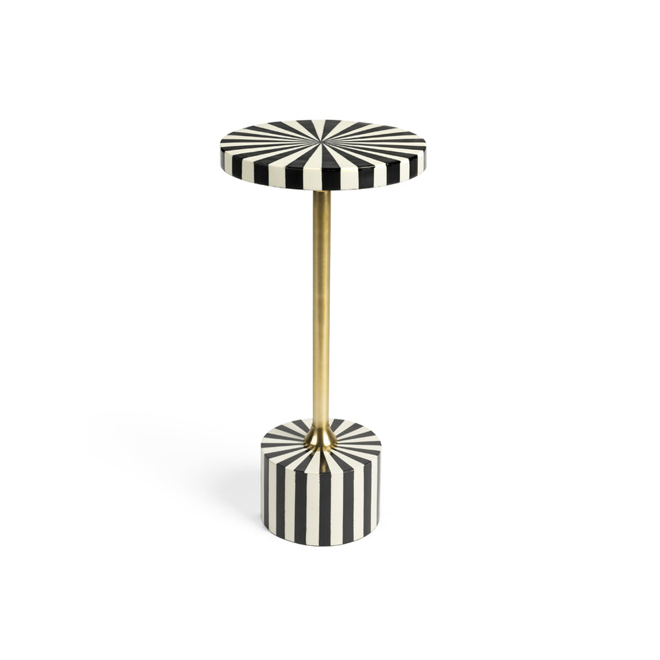 Stripe Lucky - príručný stolík