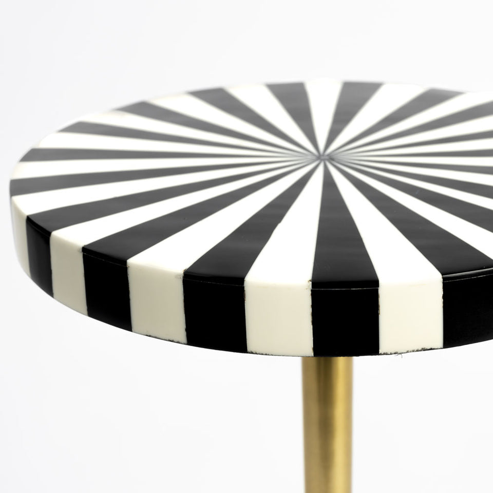 Stripe Lucky - príručný stolík